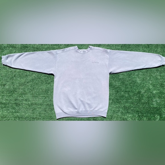 Vintage 80’s Levi’s Embroidered Blank Lavender Sweatshirt Men’s Large USA Made - Picture 2 of 10